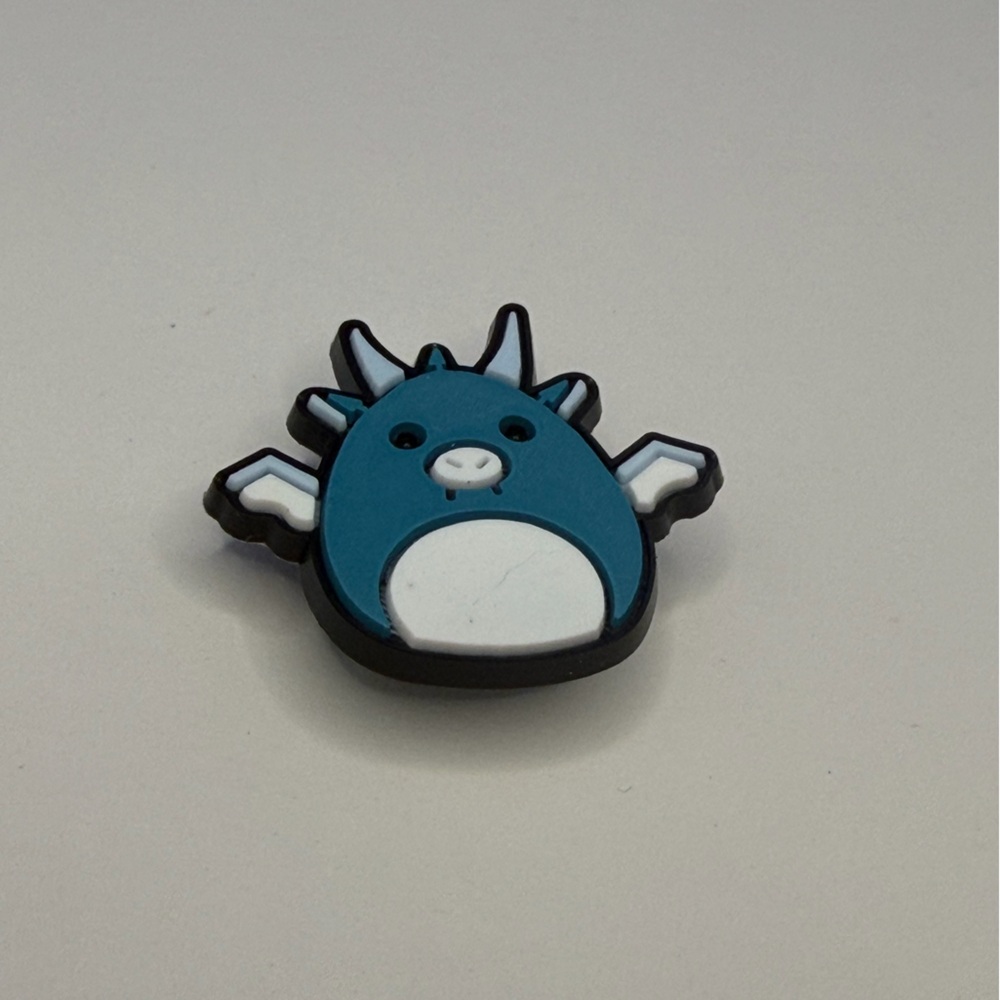 Miles the Dragon Squishmallow Croc Shoe Charm - Picture 2 of 4